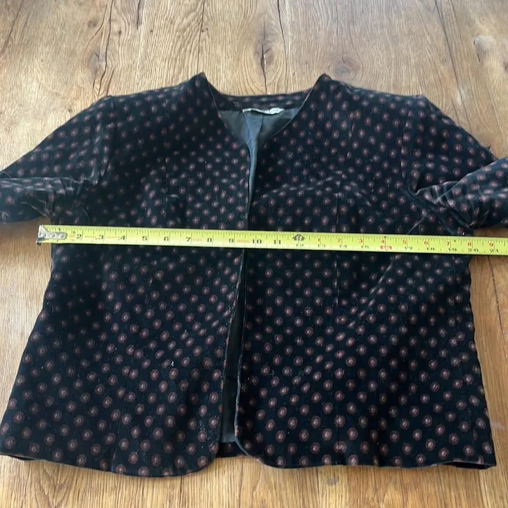 Barclay Square Blazer Jacket Black 15-16